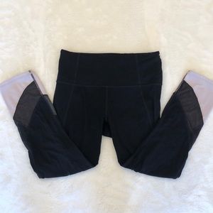 Athleta Mesh Detail Leggings